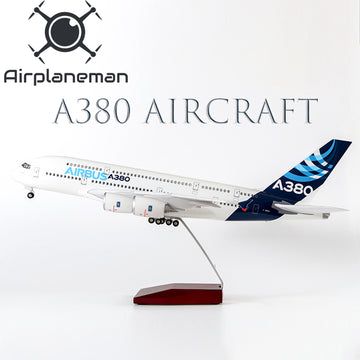 Highly Simulated A380 Aircraft Three-channel Model Airplane