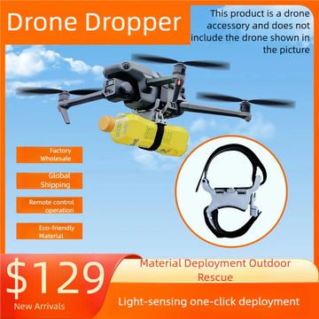 Drone Dropper/Drone thrower(ECO friendly material)