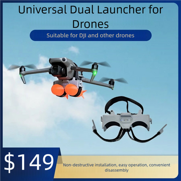 Universal Dual Launcher for Drones(Environmentally friendly material, fast delivery)