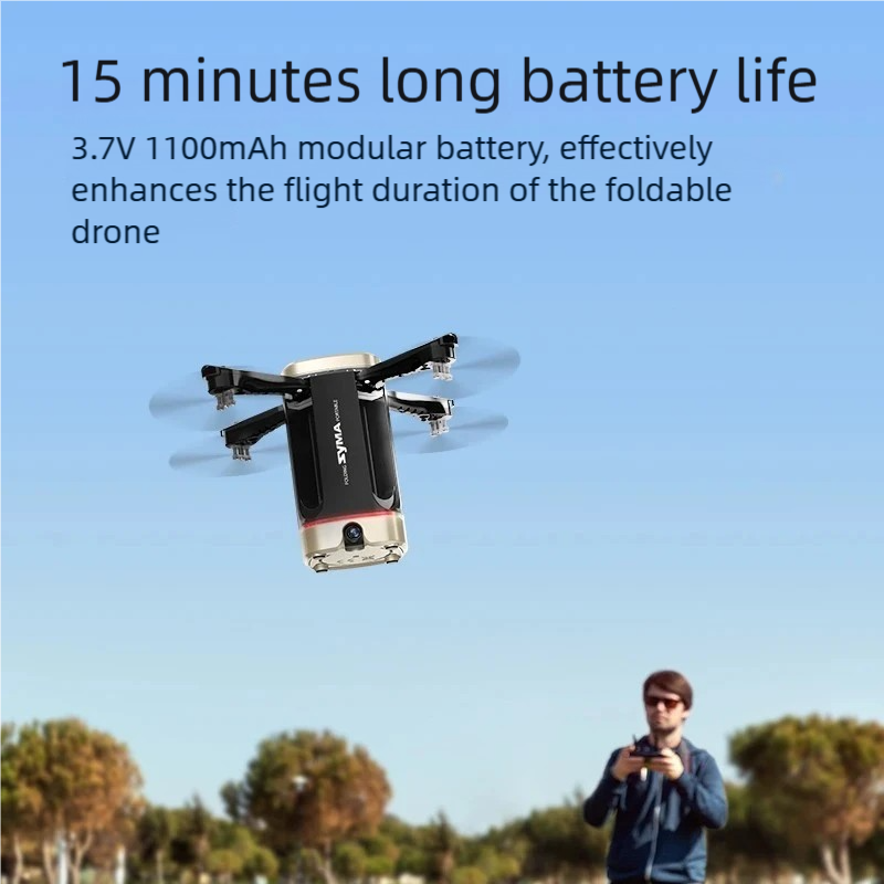Creative design, foldable high-definition aerial photography quadcopter drone toy for children and training aircraft. (Free shipping)